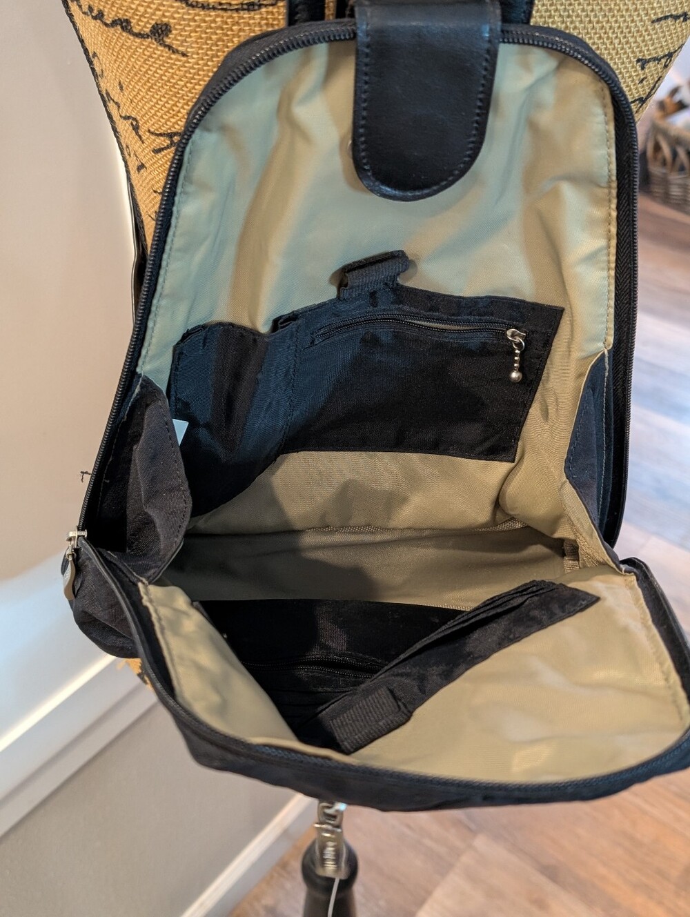 Baggalini Black Metro Backpack - Picture 4 of 10